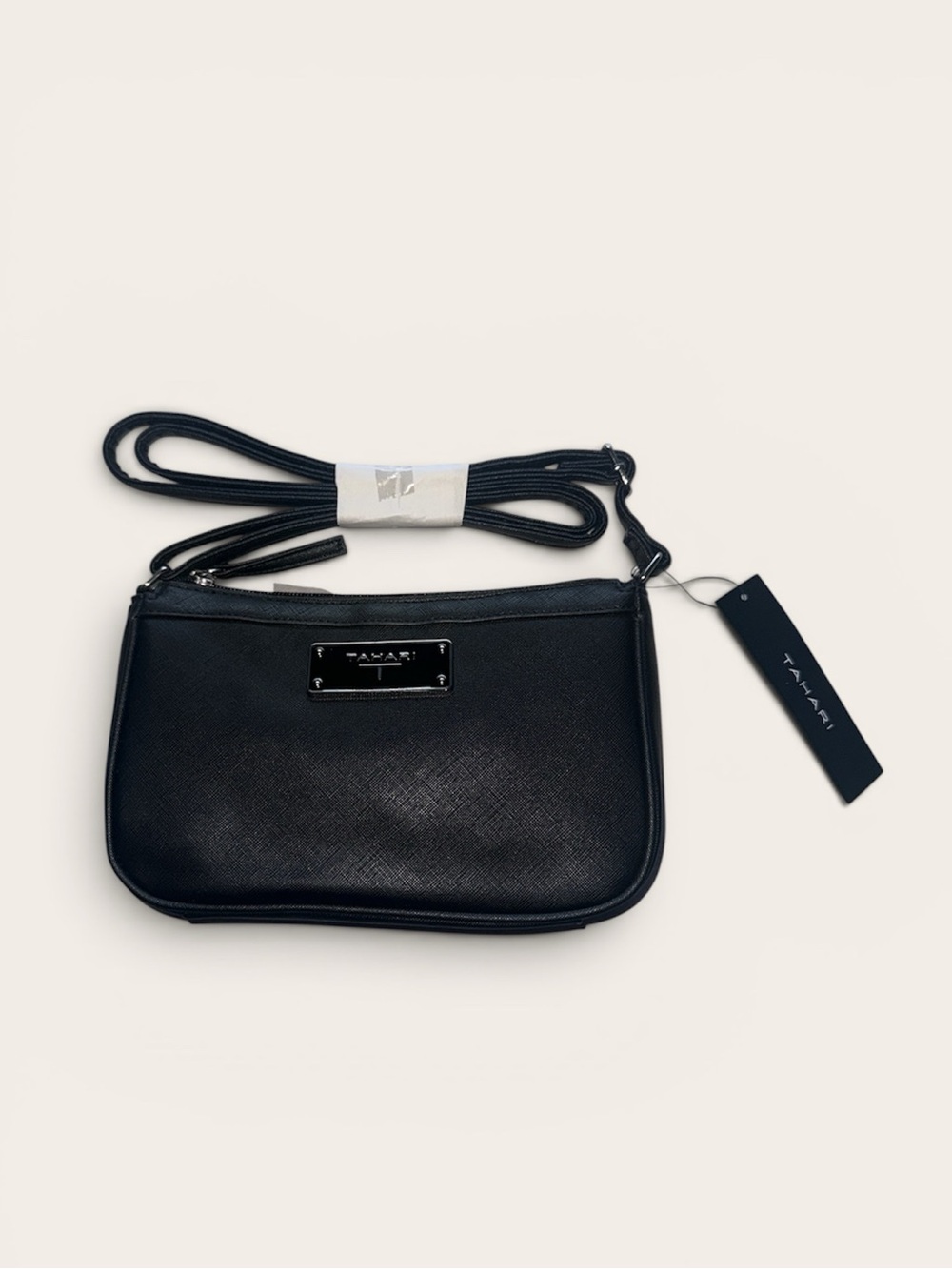 Tahari Black Crossbody Bag